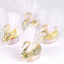 Load image into Gallery viewer, 10PCS Wedding Swan Candy Box Boxes Wedding Favor Boxes Creative Selfdom Bomboniere Candy Boxes Gift Favor