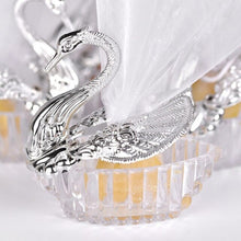 Load image into Gallery viewer, 10PCS Wedding Swan Candy Box Boxes Wedding Favor Boxes Creative Selfdom Bomboniere Candy Boxes Gift Favor