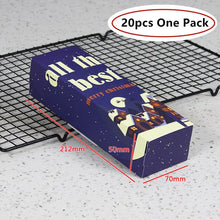 Load image into Gallery viewer, LBSISI Life 10/20 pcs Candy Box Merry Christmas Paper Gift Box Nougat Candy Wrapper Paper Boxes Cookie Biscuit Paper Hand Bag