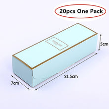 Load image into Gallery viewer, LBSISI Life 10/20 pcs Candy Box Merry Christmas Paper Gift Box Nougat Candy Wrapper Paper Boxes Cookie Biscuit Paper Hand Bag