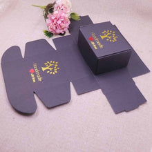 Load image into Gallery viewer, DIY 100pcs multi styles gift/candy/packing box new handmade with love cardboard gift package &amp; Wedding Favourate BOX Red Heart