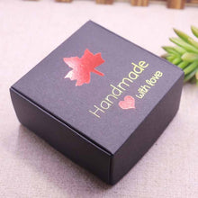 Load image into Gallery viewer, DIY 100pcs multi styles gift/candy/packing box new handmade with love cardboard gift package &amp; Wedding Favourate BOX Red Heart