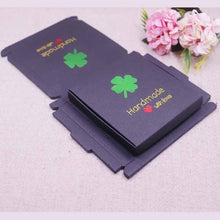 Load image into Gallery viewer, DIY 100pcs multi styles gift/candy/packing box new handmade with love cardboard gift package &amp; Wedding Favourate BOX Red Heart