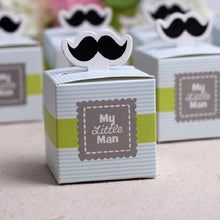 Load image into Gallery viewer, Moustache Paper Gift Box Candy Boxes Baby Shower Decorations for Guests Thanks Gift Bags Event &amp; Party Supplies